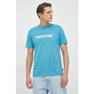 Bavlnené tričko United Colors of Benetton s potlačou vyobraziť