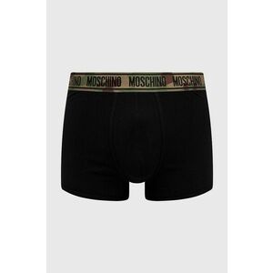 Boxerky Moschino Underwear pánske, čierna farba vyobraziť