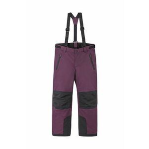 Detské nohavice Reima fialová farba, vyobraziť