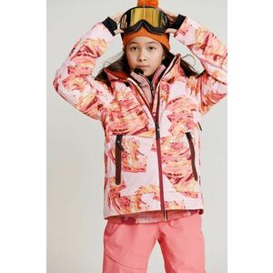 Detská bunda Reima ružová farba, vyobraziť
