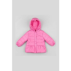 Detská bunda zippy fialová farba, vyobraziť