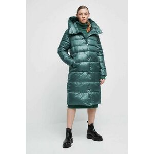 Kabát Medicine dámsky, zelená farba, zimný, vyobraziť