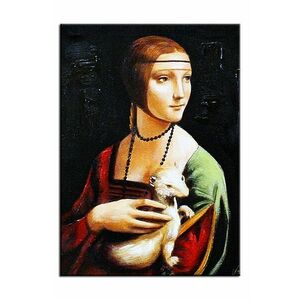 Olejomaľba Leonardo Da Vinci Lady with an Ermine vyobraziť