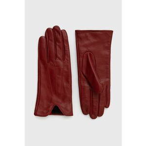 Kožené rukavice Medicine dámske, červená farba vyobraziť