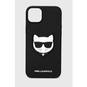 Puzdro na mobil Karl Lagerfeld Iphone 14 Plus 6, 7" čierna farba vyobraziť