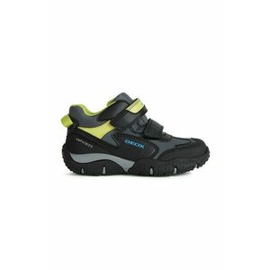 Detské topánky Geox čierna farba, vyobraziť