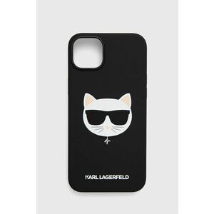 Puzdro na mobil Karl Lagerfeld Iphone 14 Plus 6, 7" čierna farba vyobraziť