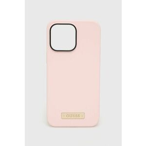 Puzdro na mobil Guess Iphone 14 Pro Max 6, 7" ružová farba vyobraziť