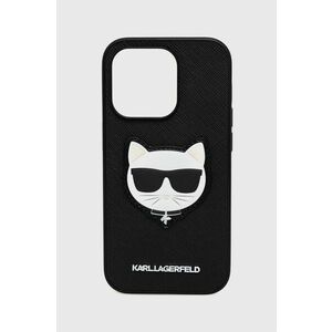Puzdro na mobil Karl Lagerfeld Iphone 14 Pro 6, 1" čierna farba vyobraziť