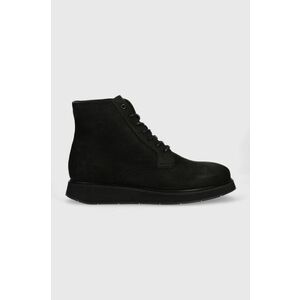 Členkové topánky Calvin Klein Lace Up Boot pánske, čierna farba vyobraziť