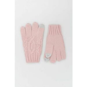 Detské rukavice GAP ružová farba vyobraziť
