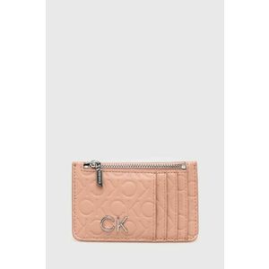 Peňaženka Calvin Klein dámsky, ružová farba vyobraziť