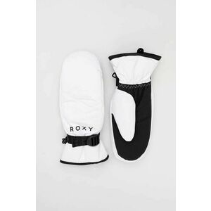 Rukavice Roxy Jetty Solid biela farba vyobraziť