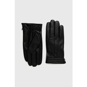 Kožené rukavice Medicine pánske, čierna farba vyobraziť