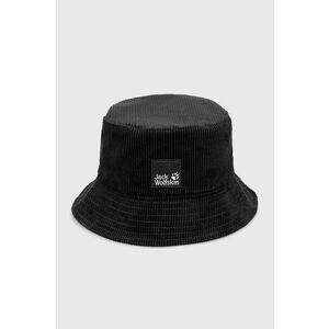 Štruksový klobúk Jack Wolfskin tmavomodrá farba, bavlnený vyobraziť