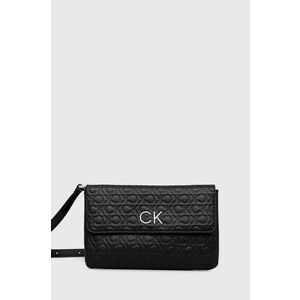 Kabelka Calvin Klein čierna farba vyobraziť