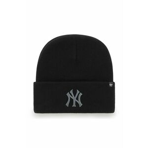 Čiapka 47brand Mlb New York Yankees čierna farba, vyobraziť