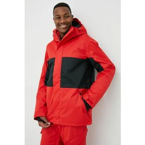 Snowboardová bunda DC Defy červená farba vyobraziť