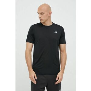 Bežecké tričko New Balance Accelerate čierna farba, jednofarebné vyobraziť