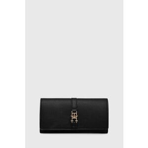 Peňaženka Tommy Hilfiger dámsky, čierna farba vyobraziť