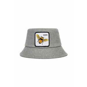 Vlnený klobúk Goorin Bros šedá farba, vlnený vyobraziť