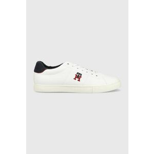 Tenisky Tommy Hilfiger Fm0fm04350 Core Vulc Varsity Monogram biela farba vyobraziť