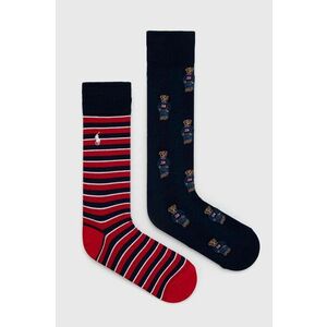 Ponožky Polo Ralph Lauren 2-pak pánske, vyobraziť