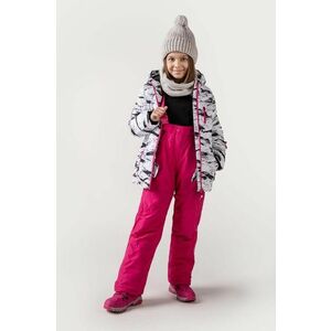 Detské lyžiarske nohavice Coccodrillo ružová farba, vyobraziť