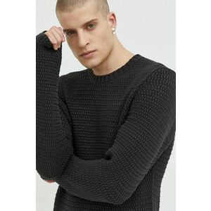 Bavlnený sveter Only & Sons pánsky, šedá farba, vyobraziť