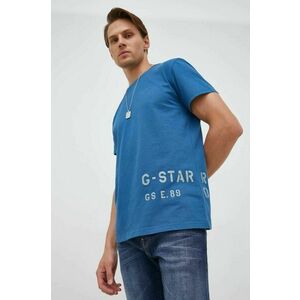 Bavlnené tričko G-Star Raw s potlačou vyobraziť