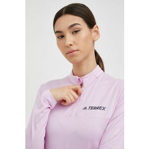 Športové tričko s dlhým rukávom adidas TERREX Multi dámske, ružová farba, vyobraziť
