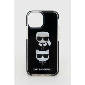 Puzdro na mobil Karl Lagerfeld Iphone 13 Mini 5, 4" čierna farba vyobraziť