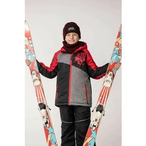 Detská lyžiarska bunda Lemon Explore červená farba vyobraziť
