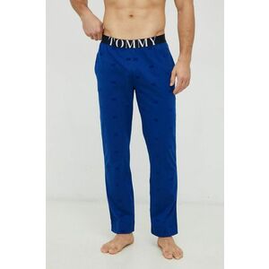 bavlnené pyžamové nohavice Tommy Hilfiger , vzorovaná vyobraziť