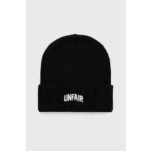 bavlnená čiapka Unfair Athletics , čierna farba, bavlnená vyobraziť