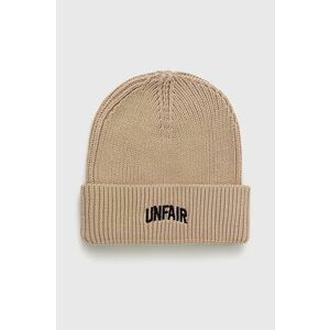bavlnená čiapka Unfair Athletics , béžová farba, bavlnená vyobraziť