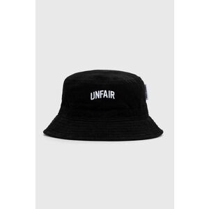 štruksový klobúk Unfair Athletics , čierna farba, bavlnený vyobraziť