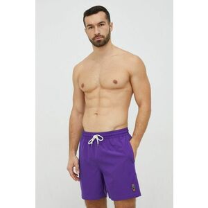 plavkové šortky Polo Ralph Lauren fialová farba vyobraziť