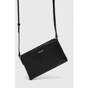 kabelka Calvin Klein čierna farba vyobraziť