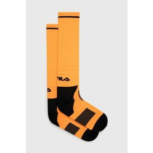 Ponožky Fila , oranžová farba vyobraziť