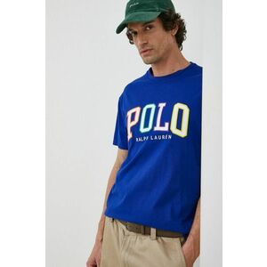 Bavlnené tričko Polo Ralph Lauren s nášivkou vyobraziť