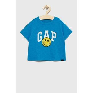 Detské bavlnené tričko GAP x smiley world vyobraziť