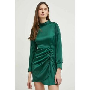 Šaty Answear Lab zelená farba, mini, priliehavé vyobraziť