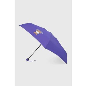Dáždnik Moschino fialová farba vyobraziť