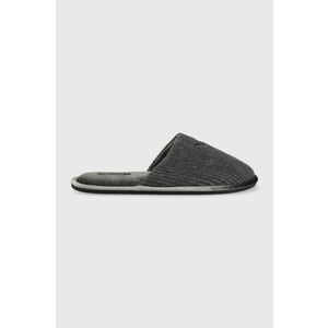 Papuče Emporio Armani Underwear šedá farba vyobraziť