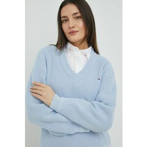 Bavlnený sveter Tommy Hilfiger dámsky vyobraziť
