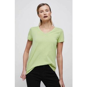 Bavlnené tričko Medicine zelená farba vyobraziť