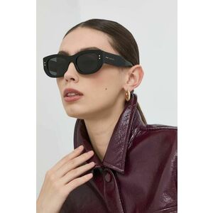 Slnečné okuliare Gucci GG1215S dámske, čierna farba vyobraziť