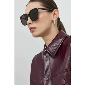 Slnečné okuliare Saint Laurent SL556 dámske, čierna farba vyobraziť