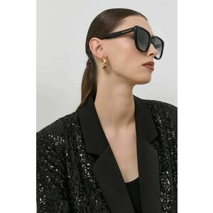 Slnečné okuliare Gucci GG1169S dámske, čierna farba vyobraziť